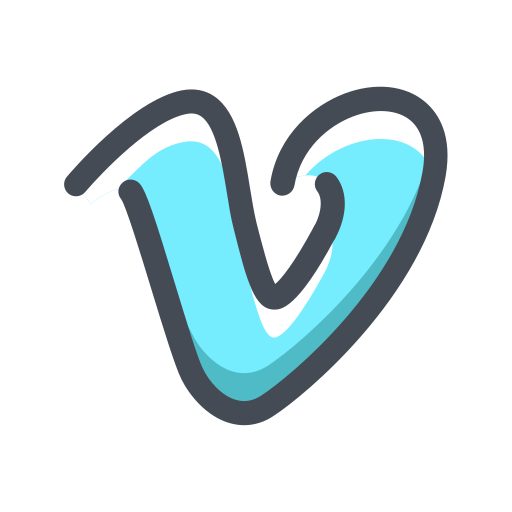 Media, network, social, vimeo, web icon