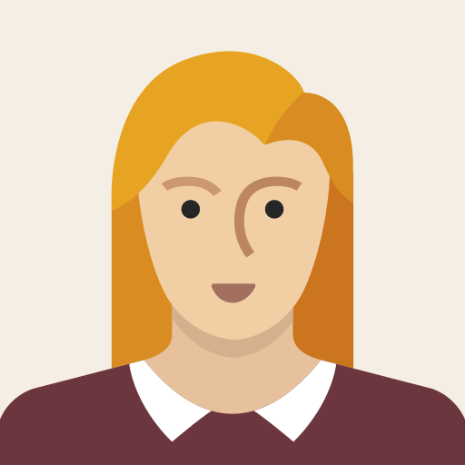 Avatar, blond, female, girl, person, user, woman icon