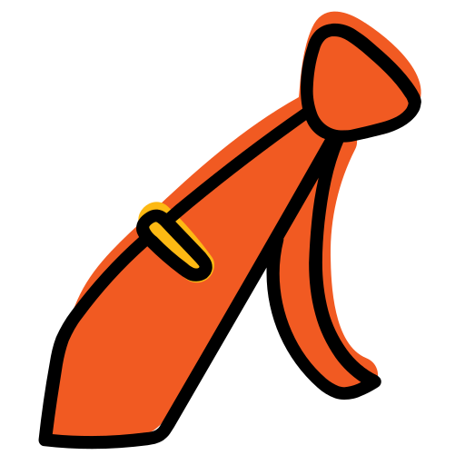 Attire, business, clothes, formal, suit, tie icon