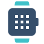Smart Watch ( Glyph Filled ) icon 64x64