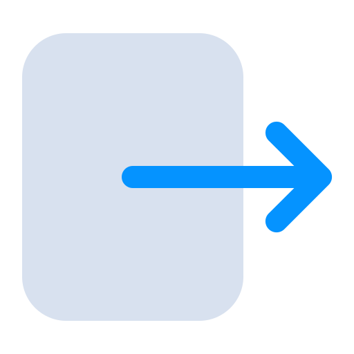 Arrow, entrance, exit, internet, log, out, security icon