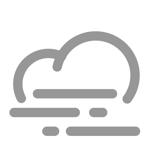 Weather, cloud, foggy icon