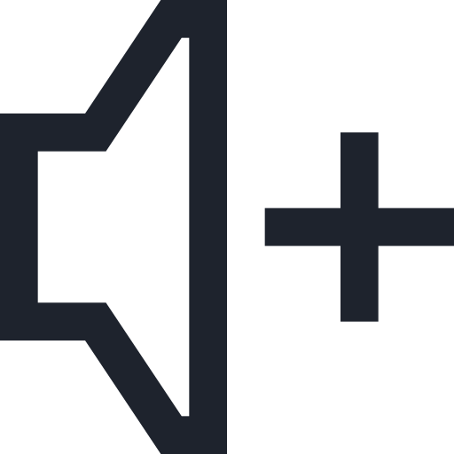 Audio, media, music, on, sound, speaker, turn icon