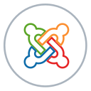 Joomla,Social,Cms,Line,Neon,Blog