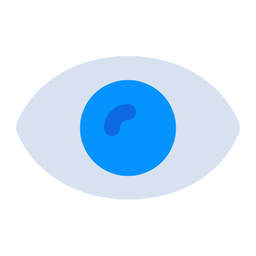Business, eye, focus, internet, security, view, vision icon