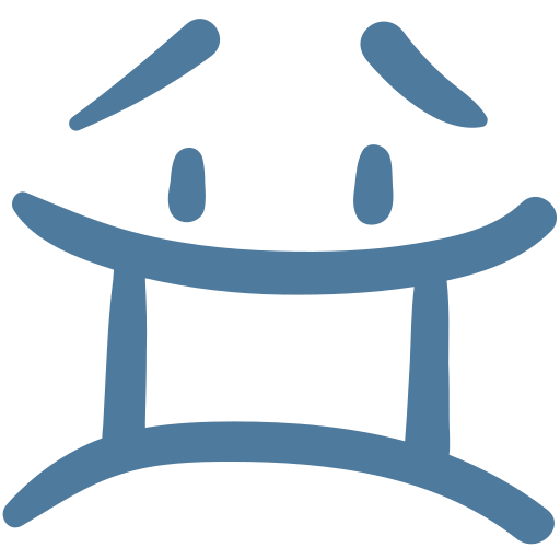 Emoji, emoticon, sad, surprised, upset icon