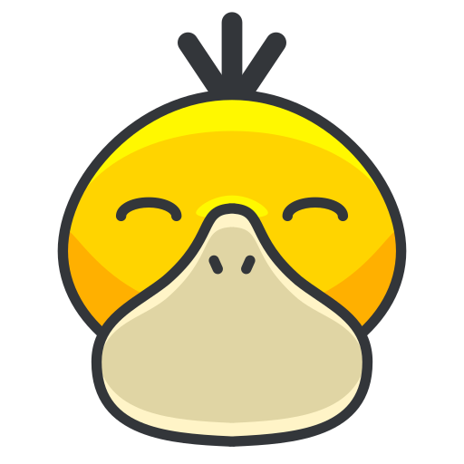 Game, go, play, pokemon, psyduck icon