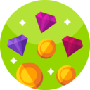 miscellaneous,diamonds,coins,gold,treasure,bandit,pirates