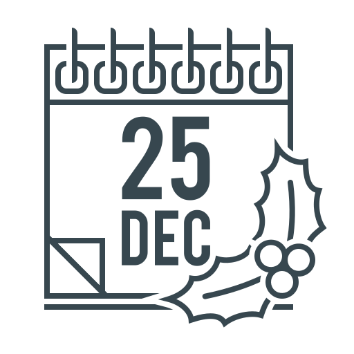 Calendar, christmas, december, event, date, xmas icon
