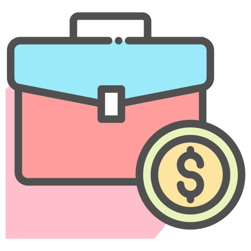 Bag, coin, dollar, money icon