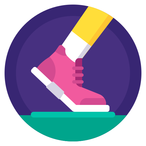 Activity, badge, practice, run, running, shoe, sport icon