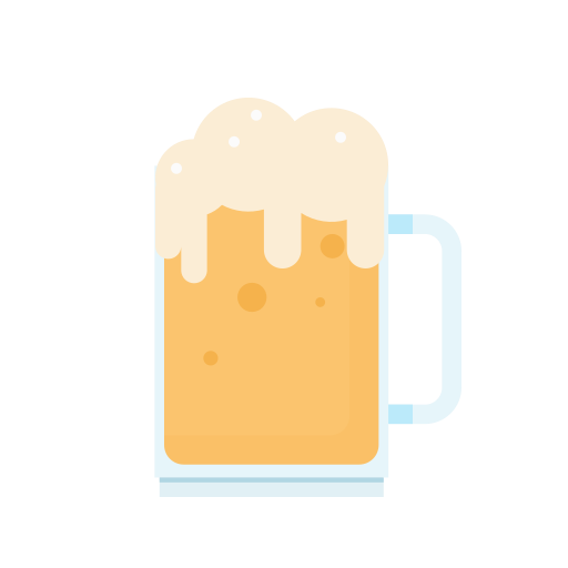 Newyears, party, soda icon