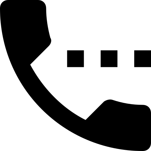 Phone, settings icon