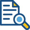 interface,file,magnifying glass,document,files and folders,archive,search,loupe ok 