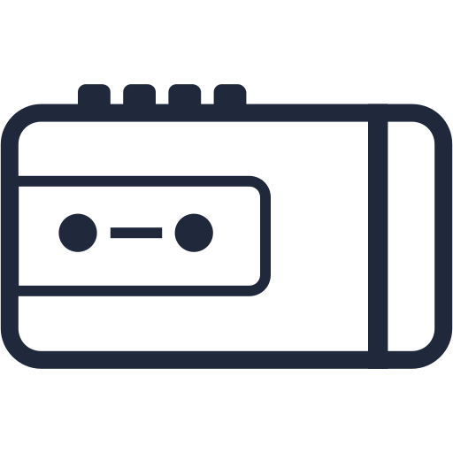 Walkman, audio, communication, media, music, play, player icon