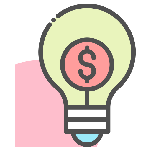 Bulb, creative, idea, light icon