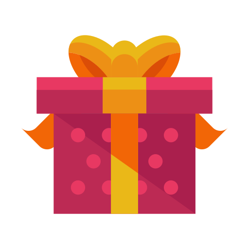 Bow, box, gift, package, present, ribbon icon