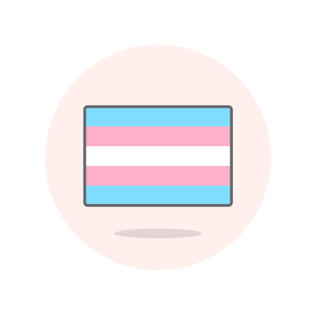 Flag, transgender icon