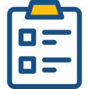 ui,education,miscellaneous,Tools and utensils,clipboard,list,verification,checking,tasks ok 
