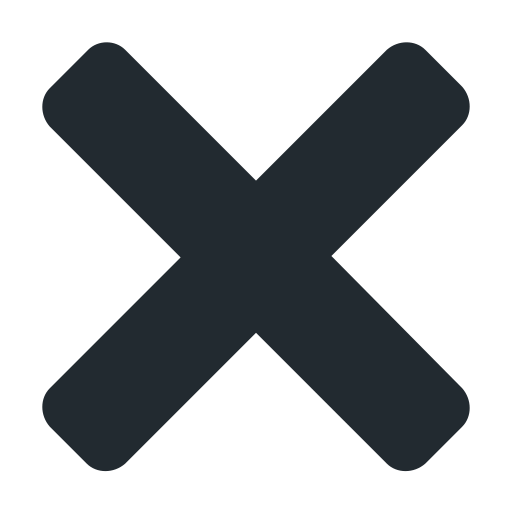 Close, cross, delete, remove icon
