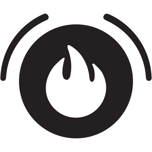 Alarm, fire icon