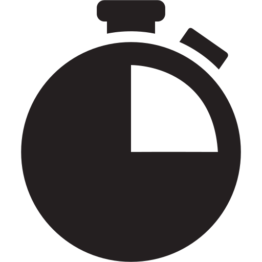 Gym, exercise, fitness, sport, sports, timer icon
