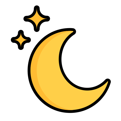 Cynthia, moon, selene, christmas, holiday, night, star icon
