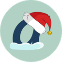Askfm, ask, christmas, snow icon