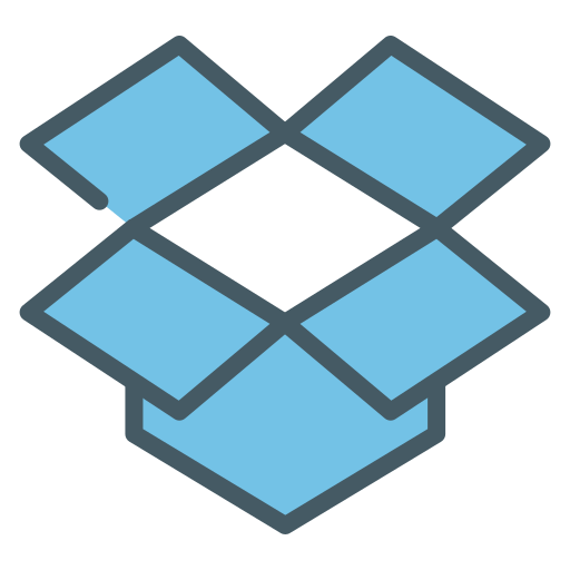 Box, dropbox, logo icon
