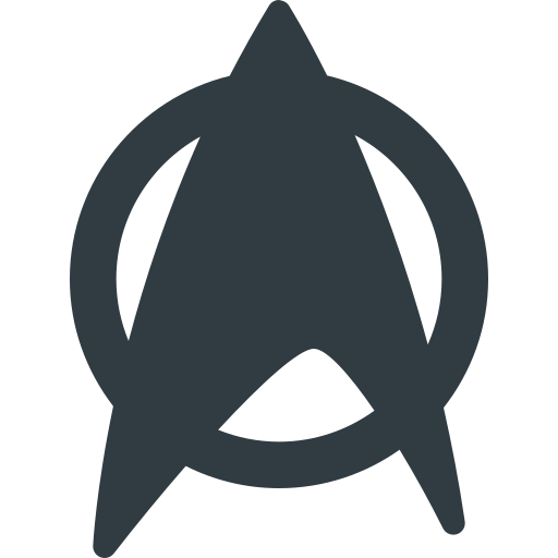 Geek, logo, movie, star, trek icon