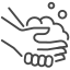 Hand washing icon 64x64