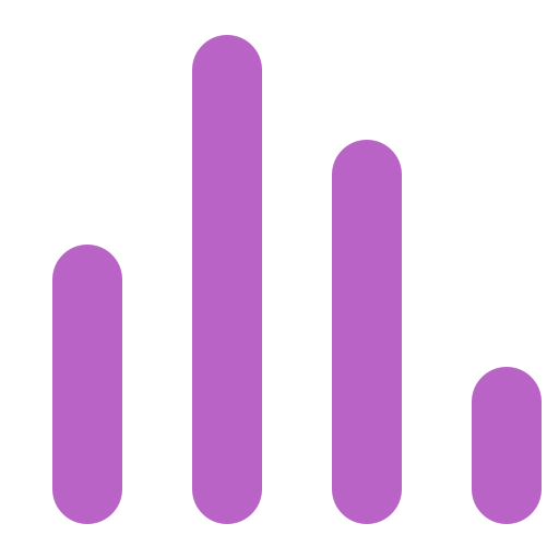 Bars, curve, diagram, graph, rating icon