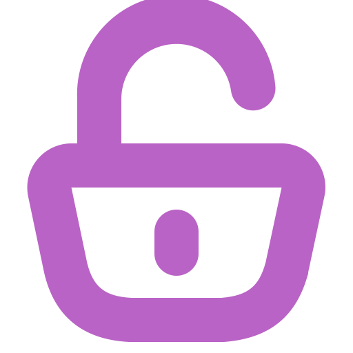 Blocked, data, information, padlock, security, unlocked icon