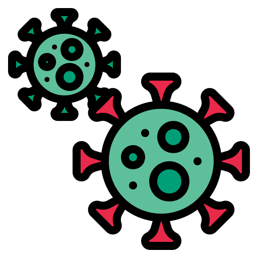 Coronavirus, covid, epidemic, infection, virus icon