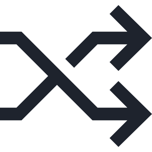 Arrows, dirrection, intersection, road, sign, traffic icon