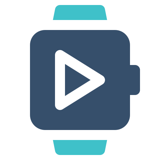 Play, smart, video, watch icon