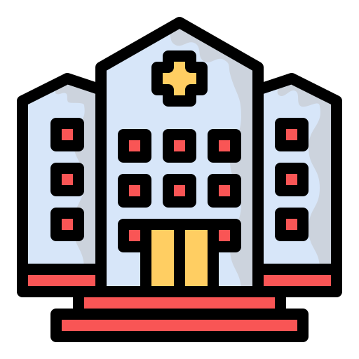 Clinic, healthcare, hospital, medical icon