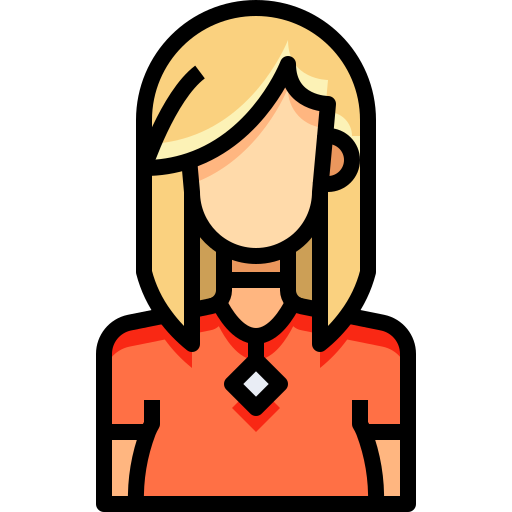 Avatar, people, person, profile, user, woman icon