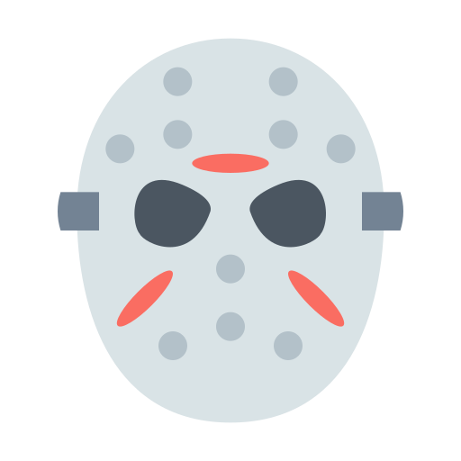 Friday, halloween, mask, thirteen icon