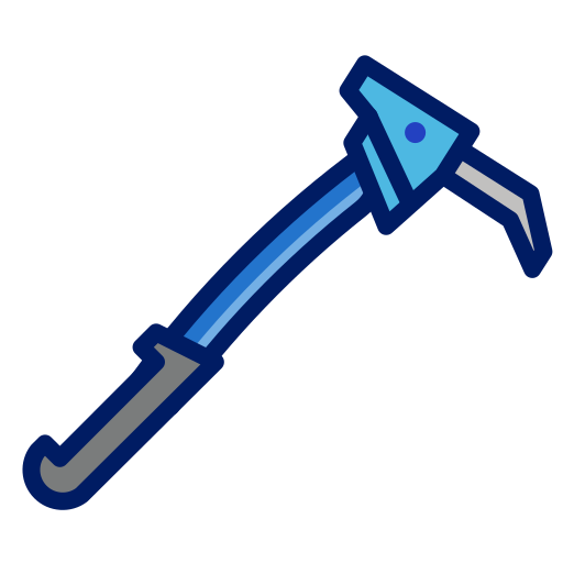 Climb, equipment, inkcontober, snow, tools, winter icon