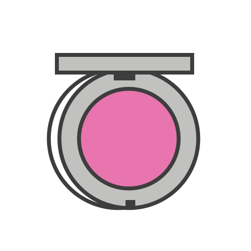 Beauty, care, fashion, makeup, cheeks, bronzator icon
