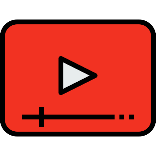 Logo, media, social, youtube icon