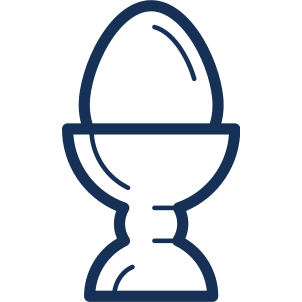 Boiled, breakfast, egg, food, gastronomy, kitchen icon