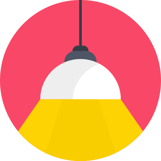 Fitting, lamp, lampshade, light, lights, shade, mintie icon