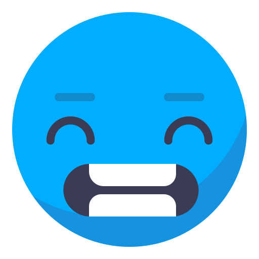 Disappointed, face, irritated, neuter, smile, smiley, teeth icon