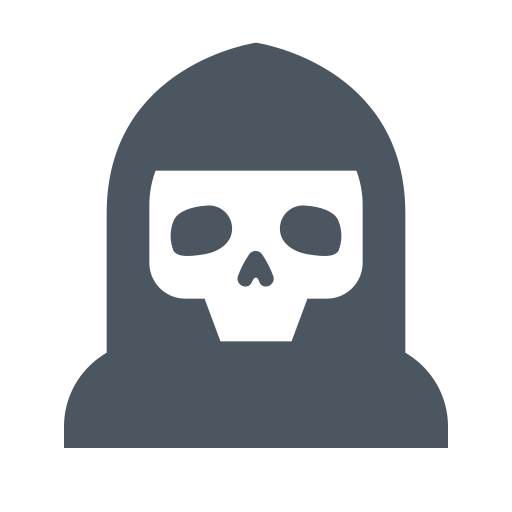 Death, grim, halloween, reaper icon