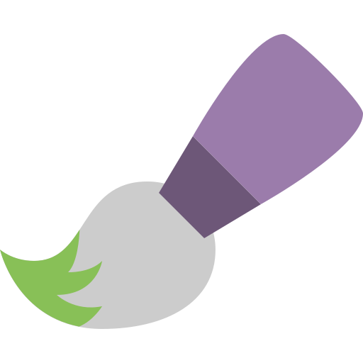 Artist, brush, paint, painter, tool icon