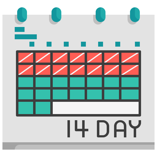 Appointment, calendar, date, event, schedule, isolation, quarantine icon