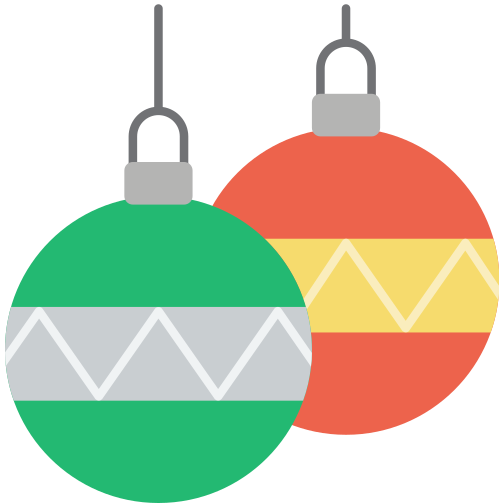 Baubles, christmas, xmas icon