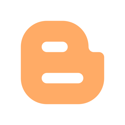 Blogger, material icon
